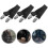 6pcs Adjustable Black Elastic Boot Straps with Buckle, Anti-Slip Multipurpose Leg Clips 5