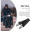 6pcs Adjustable Black Elastic Boot Straps with Buckle, Anti-Slip Multipurpose Leg Clips 6