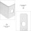 4pcs Galvanized L-Shaped Tail Light Bracket for Trailer, 90 Degree Angle Strut Channel Mounting Support 7