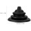 Marine Outboard Motor Rigging Boot 70Mm Black Conical Cable Sleeve 2
