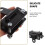 Universal Adjustable Stainless Steel Snowmobile Bumper Hitch Tow Hook Kit 3