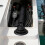 Marine Outboard Motor Rigging Boot 70Mm Black Conical Cable Sleeve 6