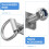 Άγκιστρο ρυμούλκησης φορτηγού με οπή στερέωσης 14 χιλιοστών και βίδες 4