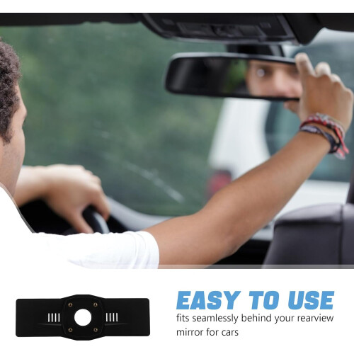 Car Dash Cam Back Panel Mount Replacement for Rear View Mirror Dash Cam Holder Mirror Car Rear View Camera Mount 2
