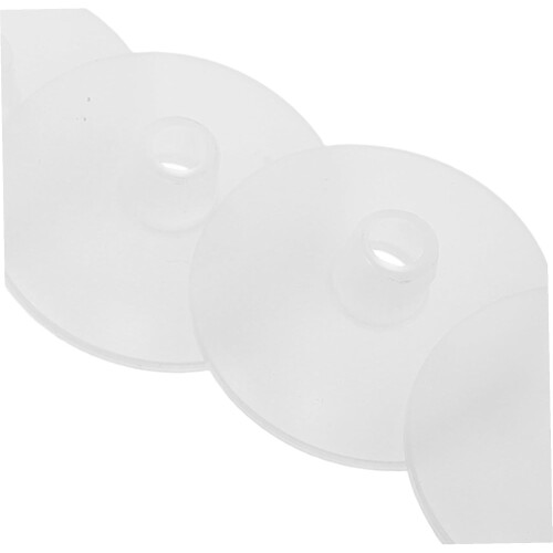 Set de 50 de ace de cusut din piele curbate în formă de U, rezistente, ace de brodat manual cu ochi mare pentru fire 2