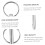 6pcs Quick Release Ball Pin Spring Locking Pin Stainless Steel for Hardware Single Bead Design 5