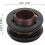 100Pcs Automotive Fastener Double Layer Removable Floor Mat Universal Carpet Retainers 2