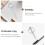 6pcs Quick Release Ball Pin Spring Locking Pin Stainless Steel for Hardware Single Bead Design 8