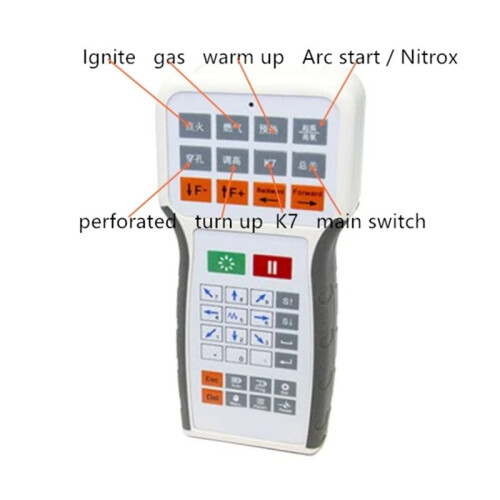 Plasma Upgraded Version CC-M3/4 Control System Wireless Remote Control RFM Flame Plasma CNC Cutting Machine