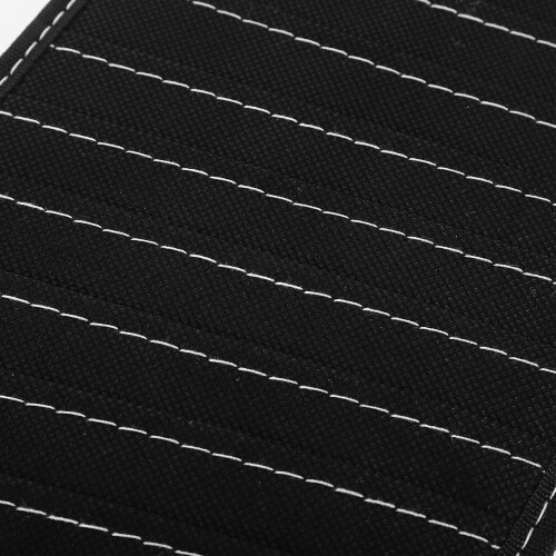 Car Sun Visor CD Organizer Holder White PU Car CD Storage Case Compatível e Acessórios do Visor do Sol 2
