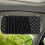Car Sun Visor CD Organizer Holder White PU Car CD Storage Case Compatível e Acessórios do Visor do Sol 5