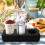3 Pcs Foam Drinks Cup Carrier Multiple Holes Cup Holder Epe Foam Lightweight Protective Black 5