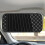 Car Sun Visor CD Organizer Holder White PU Car CD Storage Case Compatível e Acessórios do Visor do Sol 7
