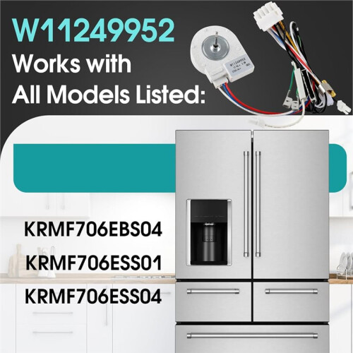W11249952 Evaporator Fan Motor for    Refrigerator