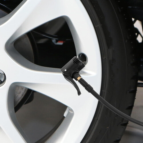Adaptador da válvula da bicicleta de 2pcs compatível com pneus e infláveis, construção de latão e plástico 1