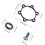 Hubcentric Wheel Spacer 3mm Black Bicycle Hub Conversion Washer 2