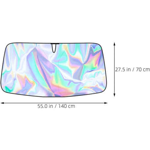 Windshield Sun Shade for Car Window Blinds Car Windshield Sun Shade Reflective Visor Window Screen 1