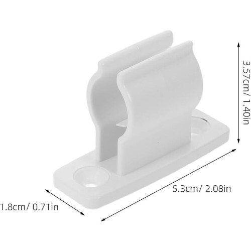 2pcs Awning Support Frame for Travel Trailer Manual Crank Handle Holder Secure Mounting Brackets 1