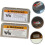 4pcs Car Sun Visor Card Holder Set, Multi-Function Auto Organizer Parking Number and Fuel Card Storage 8