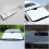 2Pcs Car Windshield Sun Shade 130X60Cm Silver Foam Sunshade 4