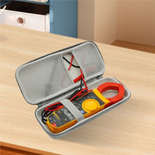 For  317 Clamp Meter EVA Hard Protective Storage Case Multimeter Protective Case Cover with Multifunctional Design