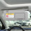 Passenger Side Sun Visor for Sedan Right with Makeup Mirror Auto Sun Shade Replacement Gray 5