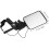 Widened Rearview Mirror for Pickup Trucks Towing Mirror Extensions Function 2