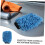 4er-Pack Autowaschhandschuhe, Mikrofaser, einseitig, Chenille, Autoreinigungshandschuhe 3
