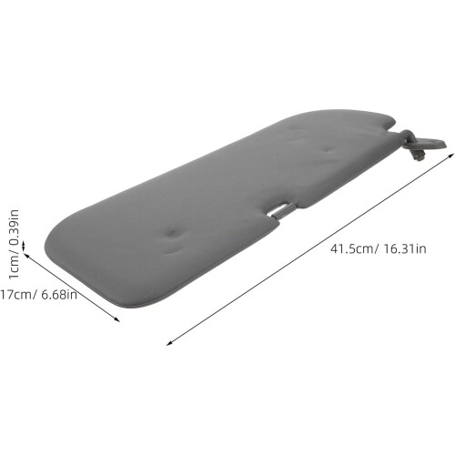 Car Sunshade Window Visor Interior Glare-reducing Sun Visor Replacement Grey 1