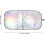 Car Windshield Sunshade 140X70Cm Reflective Titanium Silver Window Screen UV Heat Insulation Visor 2
