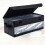 CD Storage Box, CD Case Holder with Handles, Lid and Clear Window Stackable CD Organizer Box 9