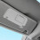 Driver Side Sun Visor Extender with Makeup Mirror Grey for Levin 4