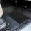 Set di cuscinetti antiscivolo per poggiapiedi auto, colore nero, per interni auto. 6