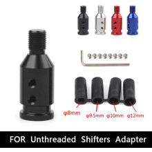 Begrenzerknopf-Adapter, Schaltknauf-Adapter für Kfz-Schaltwelle, universelle Metallbasis