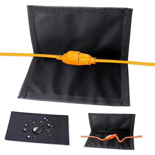 3 Pack Outdoor Extension Cord Safety Covers,  Socket Protector , Waterproof Plug Connector Covers 1