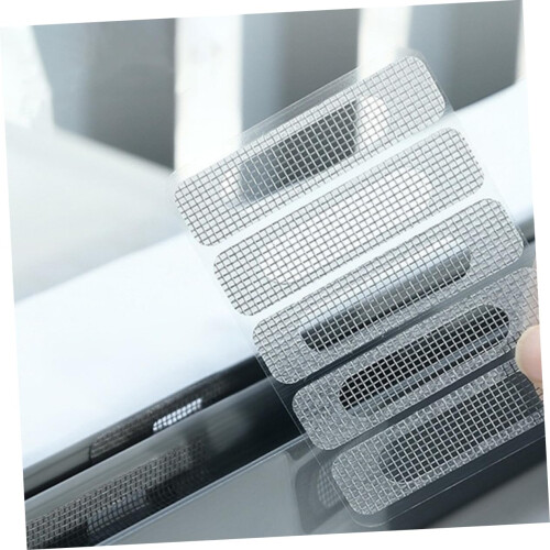 25 Sheets Self Adhesive Mesh Screen Repair Tape for Window Screen Mend Kit 2