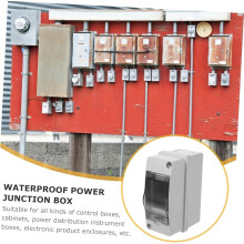 Stroomverdeelkast, 2-weg verdeelunit met IP65 waterdichte behuizing, weerbestendige aansluitdoos