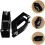 Roller Skate Toe Stops Set com chave de borracha Jam Plugs 5