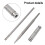 Electric Hammer Extension Rod, 3 Pieces Round Two- Quick-Draw with Chisel Set for SDS Drilling Multi-Functional 2