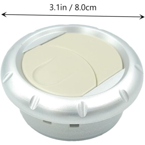 Adjustable Rv Ceiling Vent Outlet with Rotatable Air Conditioning Deflector 1