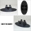 Universal Scooter Stand Pads 4Pcs Black Scooter Wheel Stabilizer Parking Base Platform Support Rack 7