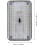 2pcs 36 LED Universal Car Dome Interior Light for Auto Roof Ceiling Reading Lamp 2