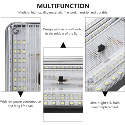 2pcs 36 LED Universal Car Dome Interior Light for Auto Roof Ceiling Reading Lamp 2