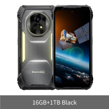 (Black) Blackview XPLORE 2 Satellite Rugged Smartphone Android 15 20000mAh Battery,16GB 1TB,Black