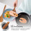 Wooden Spoon Kitchen 5-Piece Set: Comfortable Non-Stick Spatula, Spatula Separator, Fork, Serving Spoon 5