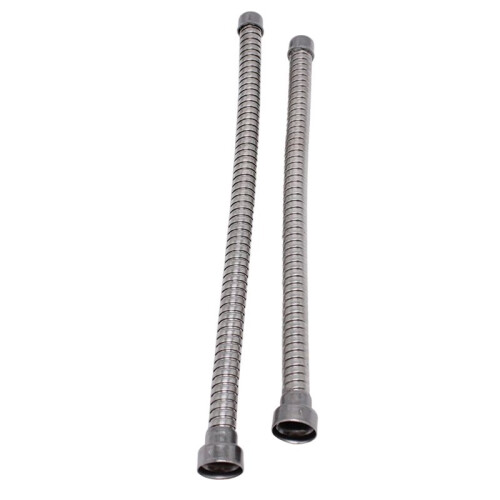 2 Peças de Conduíte Flexível de Aço Inoxidável de 12 Polegadas para Luzes Traseiras e Faróis de Neblina de Caminhonetes para Chevy, para  e para 2