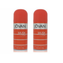 Jovan Musk ForMen Deodorant Body Spray 150ml 2PACK