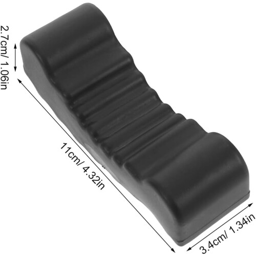 2pcs Jack Buffer Sleeve Car Jack Stand Lift Adapter Rubber Pad Auto Repair Protect Frame Rail Side 1