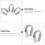 8pcs Stainless Cable Clamps Thimble Rigging for Cable Fixing Workpiece Wire 2