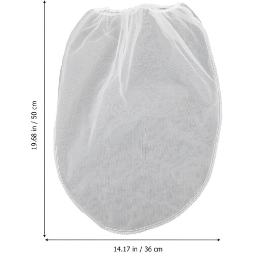 5pcs Fine Mesh Pouch Polyester Mesh Filters with Elastic Mouth Design Anti-Static Wide Application 1